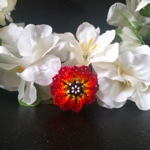 Mexican handmade beaded ring